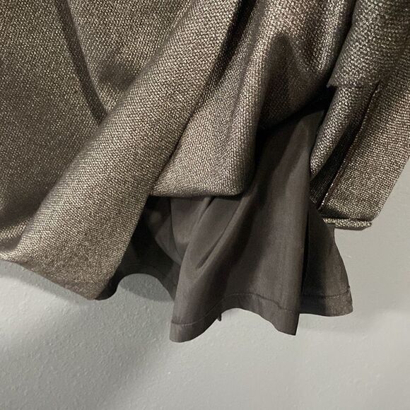 Arthur S. Levine Tahari Brown Dress 8 - Picture 6 of 7